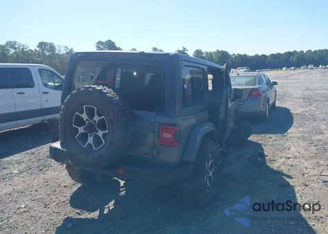 2021 Jeep Wrangler Unlimited Rubicon 4X4 from USA, damaged, VIN 1C4HJXFG3MW579324